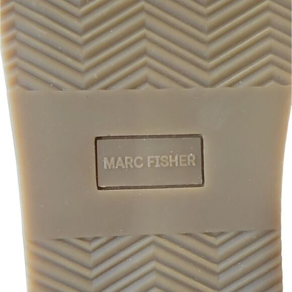 Marc Fisher Mfearra Tan Suede Buckle Detail Pull-On Winter Boot Size 8.5 - Picture 7 of 10